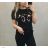 Women's short sleeve t-shirt voyage (uni s / m) SWEETISIMA ITALIAN FASHION IMD20023