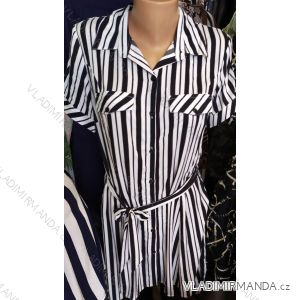 Shirt short sleeve dress women (l-3xl) METROFIVE WAN20010

