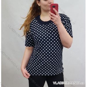 Tunic short sleeve ladies polka dot (M-XXL) TURKISH FASHION TM920152
