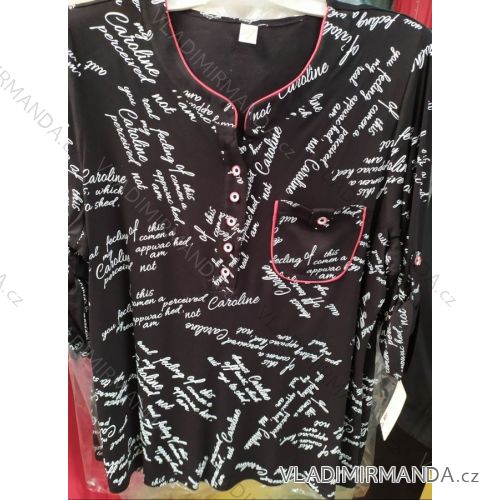 Blouse tunic 3/4 sleeve oversized (l-4xl) POLISH FASHION PM520038
