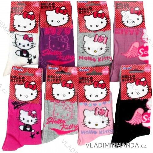 Socks hello kitty children's girl (27-37) TKL 83.84.81.23