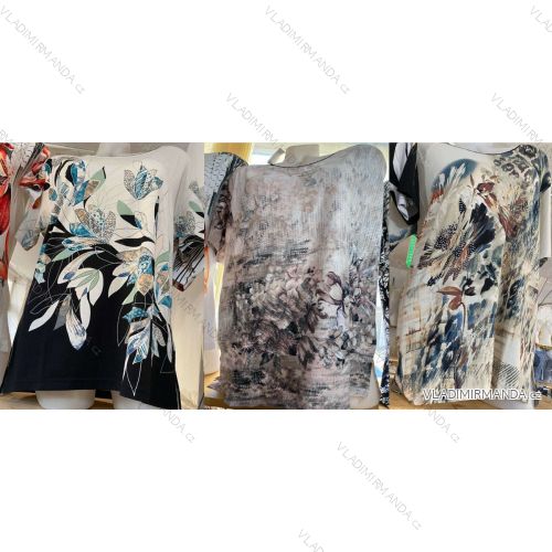 T-shirt short sleeve ladies (M-3XL) TURKISH FASHION TM120030