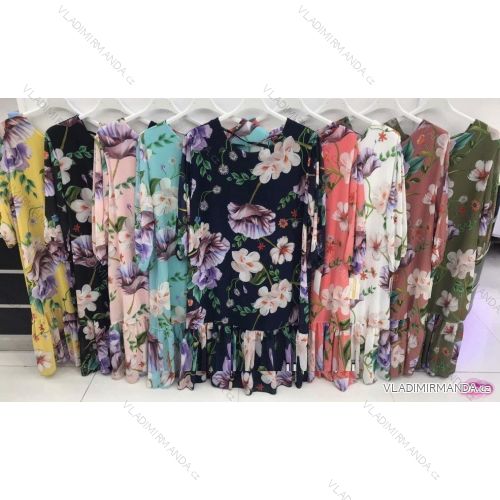 Long Sleeve Summer Dress (UNI S-M) ITALIAN FASHION IMW20E8369
