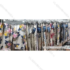 Tracksuit 3/4 short ladies flowered oversized (uni xl-xxl) ITALIAN MODE IMN20017