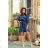 287-7 SOFIA Butterfly dress - blue
