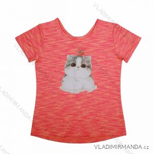 T-shirt short sleeve children's girls (98-128) WOLF S2016