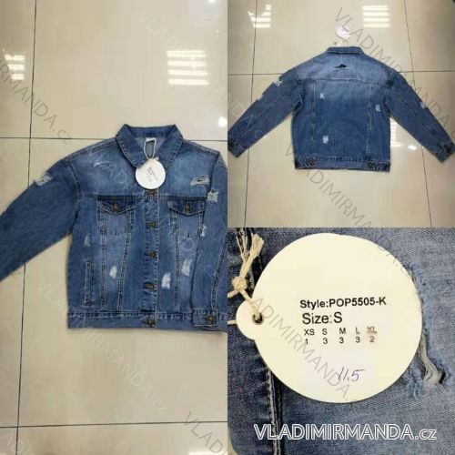 Jeans jacket women's (XS-XL) P.O.P. SEVEN MA119POP5505-K