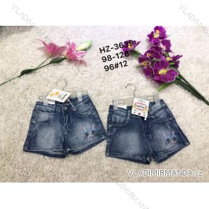 Girls' jeans shorts (98-128) ACTIVE SPORT AXT20HZ-3639