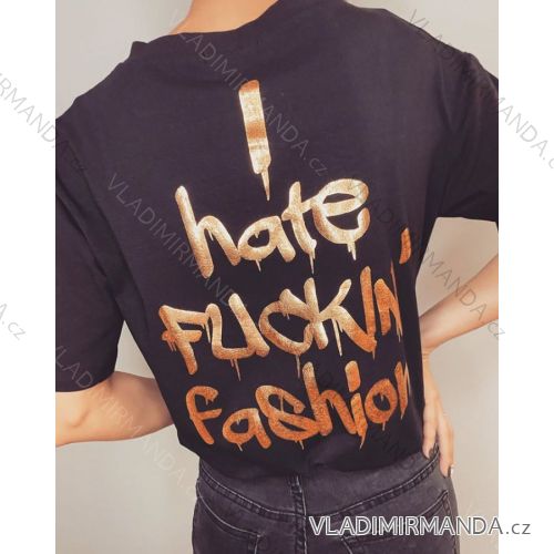 T-shirt short sleeve women (uni s / m) Polish FASHION PMK20010