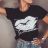 T-shirt short sleeve women (uni s / m) Polish FASHION PMK20022
