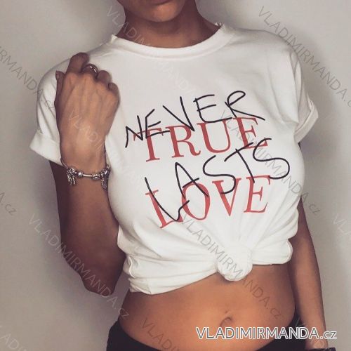 T-shirt short sleeve women (uni s / m) Polish FASHION PMK20023
