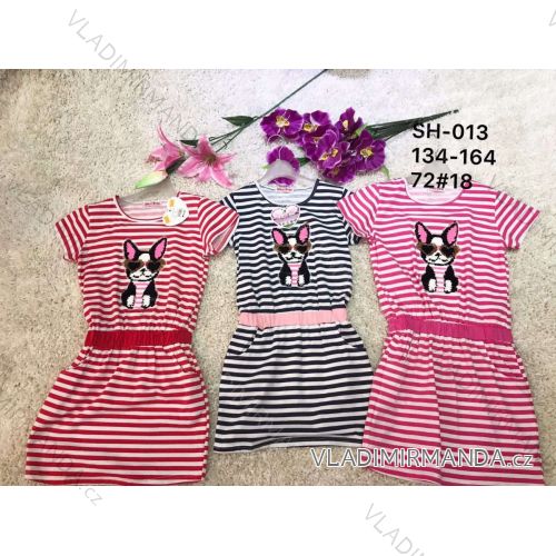 Summer short sleeve dress girl girls (134-164) ACTIVE SPORT ACT20SH-013