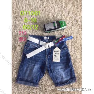 Summer jeans shorts with belt boys (8-18 years) SAD SAD20DT1061
