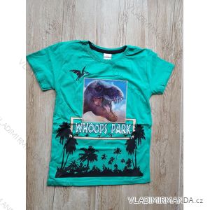 T-shirt 3D changing image of a dinosaur. short sleeve children youth boys (128-164) TURKISH FASHION TVF20021