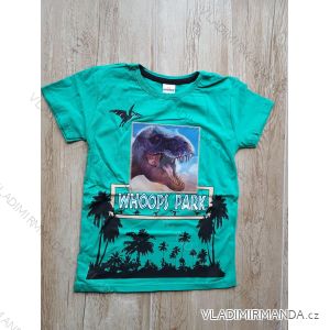 T-shirt 3D changing image of a dinosaur. short sleeve children youth boys (128-164) TURKISH FASHION TVF20021