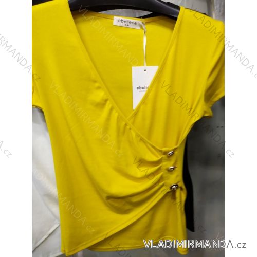 Women's short sleeve t-shirt (S-XL) EBELIEVE MA420C-153