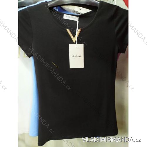 Women's short sleeve t-shirt (L-XL) EBELIEVE MA420001