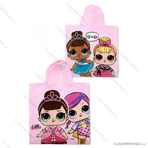 Poncho LOL children's girl (55-110cm) SETINO 18-068