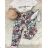 Sweatshirts Long Ladies Flowers (uni sl) ITALIAN Fashion IMC18859