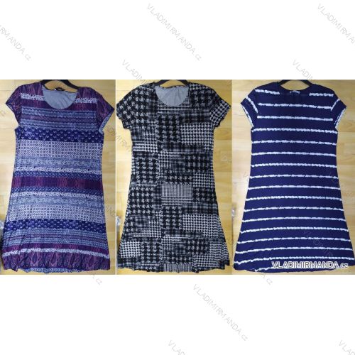 Short sleeve dress women (46-52) TURKISH FASHION TML20051
