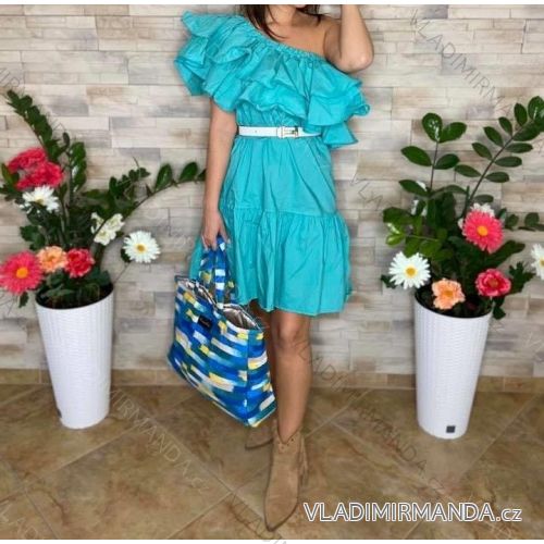 Dress with 3/4-sleeve ladies pocket (uni sl) ITALIAN Fashion IM3181746