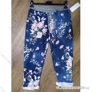 Sweatpants long ladies oversized (UNI XL-2XL) ITALSKÁ MÓDA IMN23056
