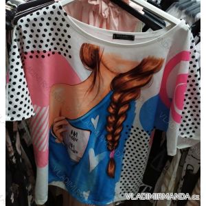 Tunic oversize short sleeve women (UNI S-L) ITALIAN FASHION IM920155

