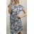 Women's short sleeve dress oversized (L-3XL) POLISH FASHION PMF20012
