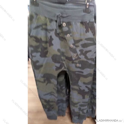 Women's Light Camouflage Sweatpants (UNI S-L) ITALIAN FASHION IMN20074