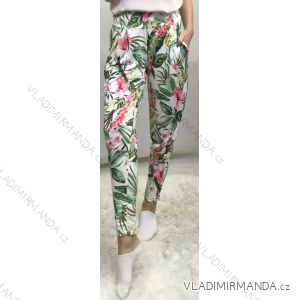 Pants aladinky elegant long shiny women (UNI S-M) ITALIAN FASHION IMM20184