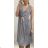 Summer dress on straps women's stripe (uni s / m) ITALIAN FASHION IM620039
