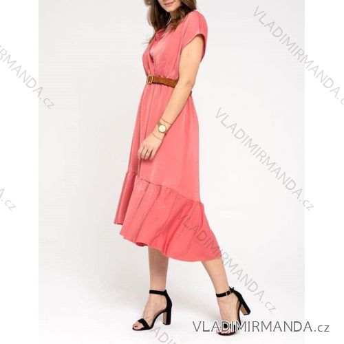 Dress with 3/4-sleeve ladies pocket (uni sl) ITALIAN Fashion IM3181746