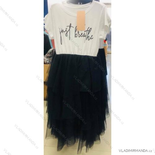 Dress with 3/4-sleeve ladies pocket (uni sl) ITALIAN Fashion IM3181746
