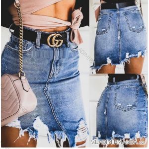 Women's denim skirt (xs-xl) YES! PINK IM9201495
