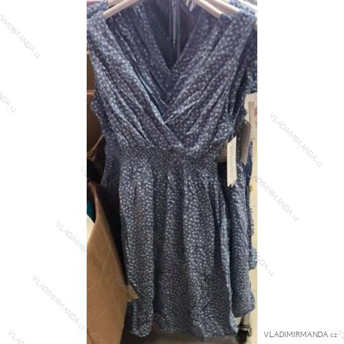 Summer short sleeve dress women's polka dot (uni s / m) ITALIAN MODE IM919696