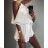 Women's overall short sleeveless short (uni s-m) MODA ITALY IMM200493