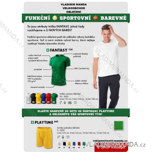 T-shirt short sleeve for children (110-146) FANTASY124