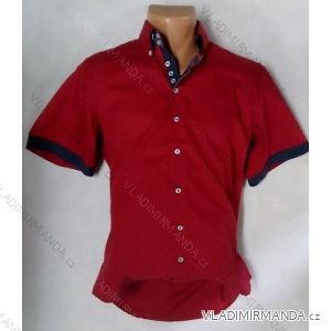 Shirt Mens short sleeve slim-fit (39-45) KOŠILE1
