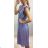 Sleeveless summer dress with ruffles women (UNI S / M) ITALIAN FASHION IMM20169