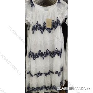 Summer Short Sleeve Lace Ladies Dress (uni s / l) ITALIAN FASHION IM719292
