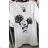 Women's short-sleeved summer dress (UNI S-M) ITALIAN FASHION IMM20318