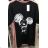Women's short-sleeved summer dress (UNI S-M) ITALIAN FASHION IMM20318