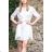 Dress shirts thin 3/4 long sleeve (uni sl) ITALIAN Fashion IMT18570 111 - white