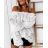 Shirt blouse short 3/4 sleeve lace ladies (UNI SL) ITALIAN FASHION IM13014