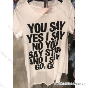 T-shirt short sleeve women (uni s / m) ITALIAN FASHION IM420200