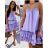 Summer dress with straps women with belt (UNI S / l) ITALIAN FASHION IMM20391