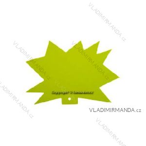 'Hedgehog' tags 120x88, yellow, package 100pcs.
