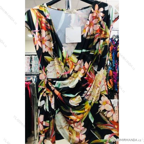 Sleeveless floral tunic women's (UNI SM) ITALIAN FASHION IMM20408
