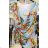 Sleeveless floral tunic women's (UNI SM) ITALIAN FASHION IMM20408