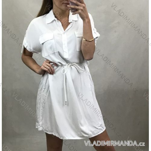 Women's summer shirt dress with belt (uni s / m) ITALIAN FASHION IM420807